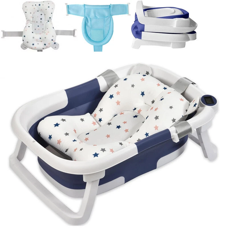 Infant tub on sale with thermometer