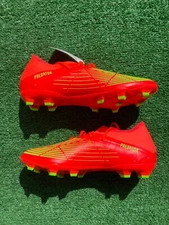 Adidas Predator Edge.3 FG Men's Sizes Soccer Cleats Neon Green Red GW1005 New