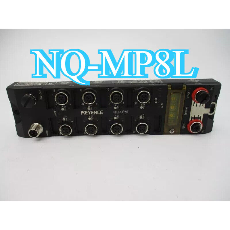 Keyence NQ-MP8L Multi-Protocol Master Module Compatible IO Keyence NQ-MP8L Multi-Protocol Master Module Compatible IO
