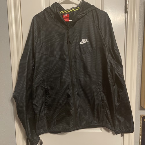 Nike track jacket (mens large, hooded, nylon) - Bild 1 von 4