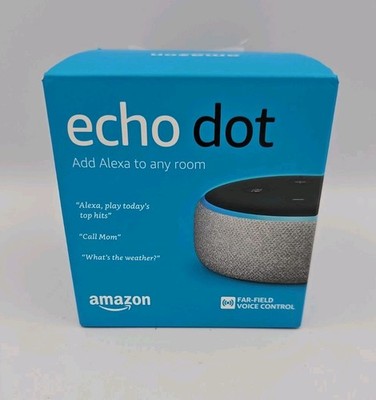 Amazon Echo Dot 3rd Generation Smart Speaker with Alexa Voice Control Gray