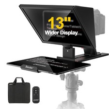 Desview P13 Portable Teleprompter for DSLR Camera Video Recording Live Streaming