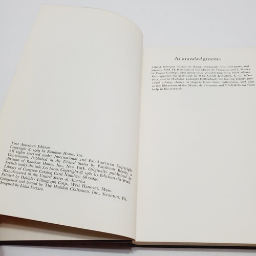 The History of the IncasHardcover Book 1969 by Alfred Metraux Panthem Books - Foto 6 di 9