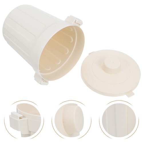  Office Waste Basket Cute Pencil Holder Table Trash Can Decorative - Bild 4 von 19