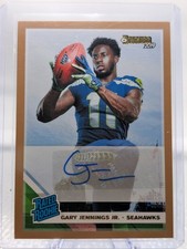 Gary Jennings Jr 2019 Panini Donruss Autograph Rookie