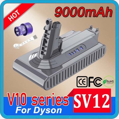 9000mAh Akku für Dyson V10 Animal Absolute Motörhead Staubsauger Sony Cell Akku