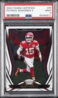 2020 PANINI CERTIFIED #55 PATRICK MAHOMES II PSA 9