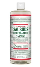 Dr. Bronner's Sal Suds Cleaner 32oz Concentrated Mild All-Purpose Pine