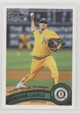 2011 Topps Factory Set Diamond Anniversary Trevor Cahill #436 11pj