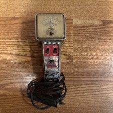 Vintage Dwell-tach Tester 6 Cyl Engines- 8 Cyl Readings Balkamp Model 4-4700