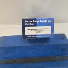 Blackstone Models HOn3 D&RGW High Side Gondola - Weathered #1300