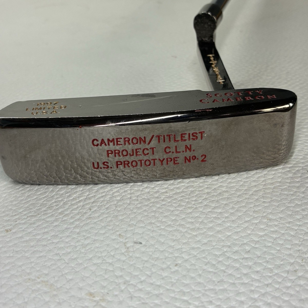 Scotty Cameron 1997 Limited USA Prototype No.2 Long neck