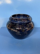 The Violet Pot 97' VTG Self Watering Planter Blue Glaze African Violet Planter