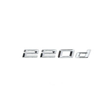 ORIGINAL BMW Schriftzug Heckklappe Hochglanz 2er 220d - 51147356322