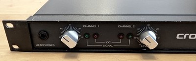 Crown made in USA D-45 2 Channel Stereo Rack Power Amplifier | eBay