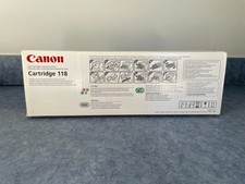 NEW SEALED Genuine Canon 118 Black Toner Cartridge
