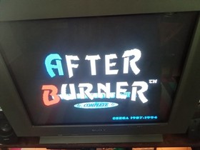 CIB After Burner (Sega 32X, 1994) Complete *TESTED*