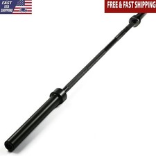 7 Ft Olympic Barbell Weightlifting Bar 700 Lb Capacity Knurling Secure Grip New