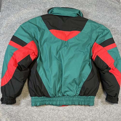 Vintage Triple Fat Goose Jacket Mens Large Down Ski Coat Warm 90s - Picture 8 of 11
