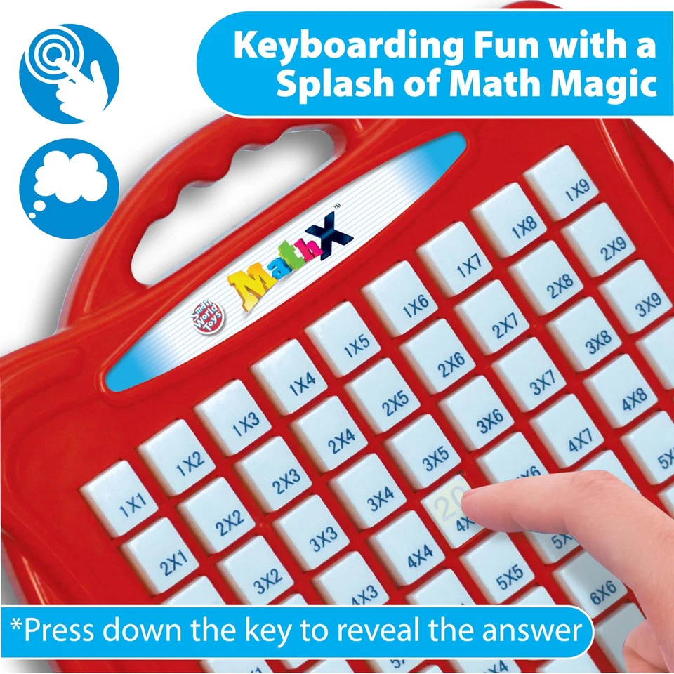 Multiplication Machine, Push Button Multiplication Game Board for Kids 3+, Ki... - Image 3 of 4