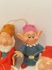 Vintage snow White seven dwarfs Christmas ornament Hong Kong Walt Disney 4.5 in — photo 7