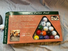 Club Champ! Golfer's Putter Pool;  Balls/cup In Box.
