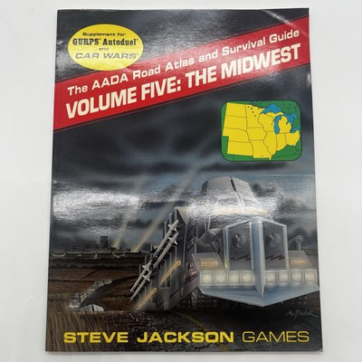 Car Wars/GURPS AADA Road Atlas and Survival Guide Vol 5: The Midwest 