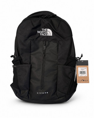 The North Face Lichen Daypack Backpack Black 28L 16'' Laptop NWT