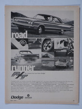 1967 Dodge Coronet Rt Magnum V8 440 Cu Road Runner Vintage Original Print Ad 1967 Dodge Coronet Rt Magnum V8 440 Cu Road Runner Vintage Original Print Ad