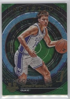2022-23 Bowman Inception University Green Foil /299 Jaden Schutt #3 19gz