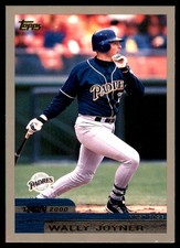 Wally Joyner 2000 Topps Chrome #173 Padres MLB READ FREE SHIPPING AutographDen