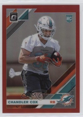 2019 Panini Donruss Optic Rookies Red Prizm 42/99 Chandler Cox Rookie RC 0bg8