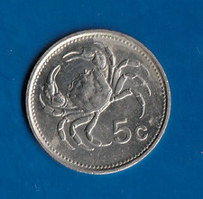 Coin Malta 5 Cent 1986 Ku/NI Very Fine