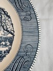Vintage Currier & Ives The Old Grist Mill Dinner Plate 10" Royal China Plate  — photo 4