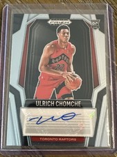 2024-25 Panini Prizm Black - Rookie Signatures Ulrich Chomche #RS-ULR (AU, RC)
