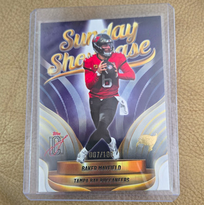 2025 Topps Composite Baker Mayfield Sunday Showcase Insert /100 SS-14 Buccaneers