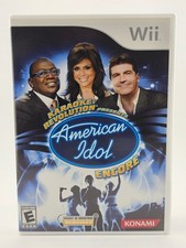 Nintendo Wii Karaoke Revolution American Idol Encore CIB Cleaned  Tested
