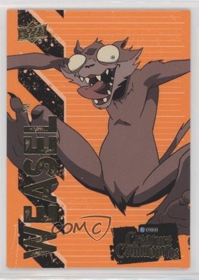 2025 Upper Deck DC Creature Commandos Orange Neon /400 Weasel #12 09vk