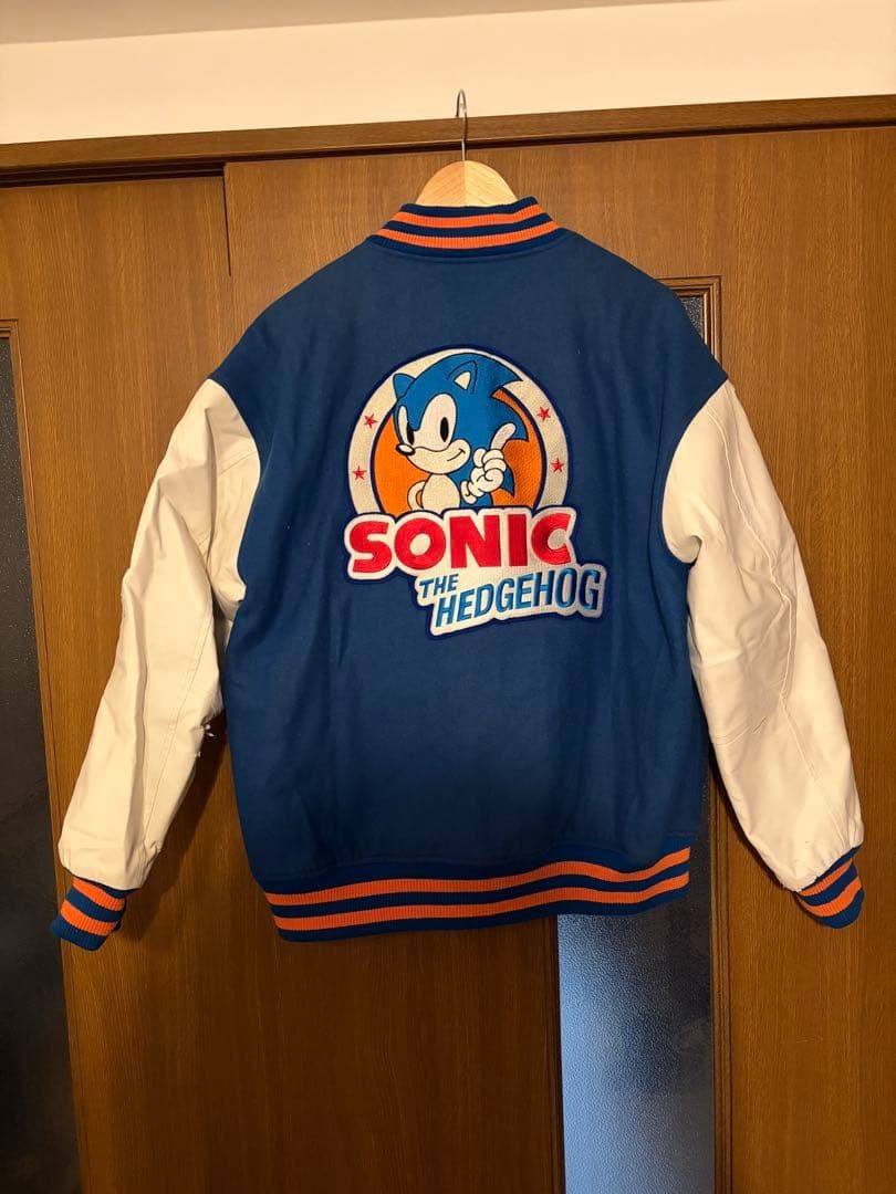 X ✖︎ SONIC collaboration stadium jacket - image 2
