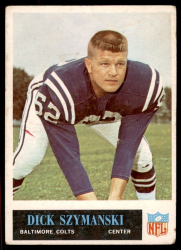 Dick Szymanski #11 1965 Philadelphia card