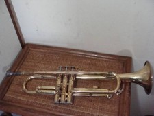 Yamaha YTR-2321 Bb Trumpet Brass Wind Instrument w/Mouthpiece JANK From Japan