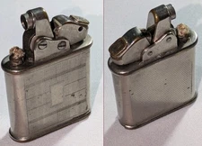 Thorens Oriflam Etched Pattern Lighter Swiss Made, 1930's Vintage 