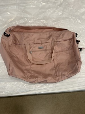 Samsonite Fold Away Duffel Bag Medium 21.5  X 12  X 8  NWT Light Pink ￼