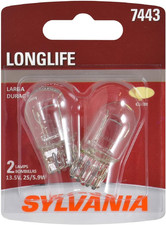 7443 Long Life Miniature-Bulb, Ideal for Daytime Running Lights and Back-2 Bulbs