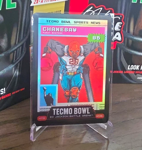 2026 Bo Jackson Battle Arena Chanesaw De'Von Achane Tecmo News Brawl N770