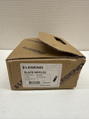 LEGEND VALVE 355-246E 1/2'' x 66 BLACK ASSORTMENT PAK 