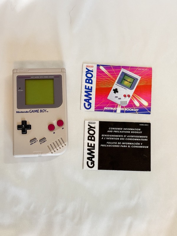 Nintendo Game Boy Console DMG-01 Original Gray Handheld System Tested Works