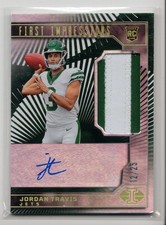 2024 Panini Illusions Football #130 First Impressions Jordan Travis RPA /25