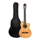 Miguel Rosales Thin Body Solid Spruce Top Classical Guitar + Free Bag- C3BCEQSM