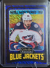 O-Pee-Chee Platinum Retro Kirill Marchenko #R63 Blue Jackets Blue Luster /100